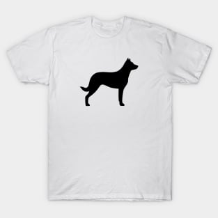 Beauceron Dog Breed Silhouette T-Shirt